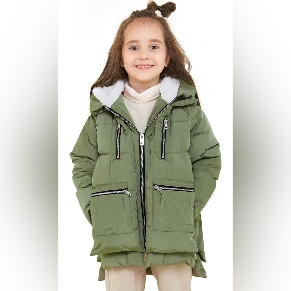 Orolay Children Hooded “Amazon Jacket” Girl's Quilted Puffer Jacket